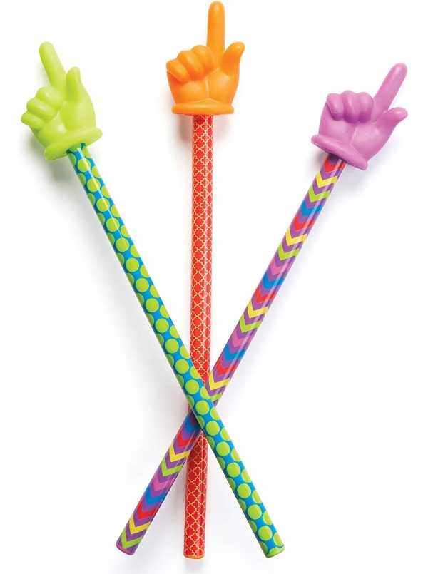 15" Patterned Hand Pointers - 3 Pack - Image 1